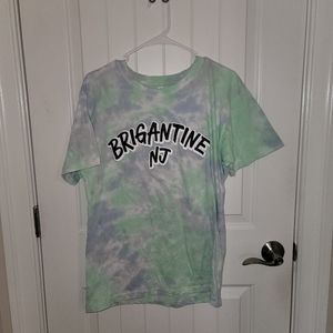 NWT Brigantine Beach NJ TyeDye Short Sleeve Tee Small
